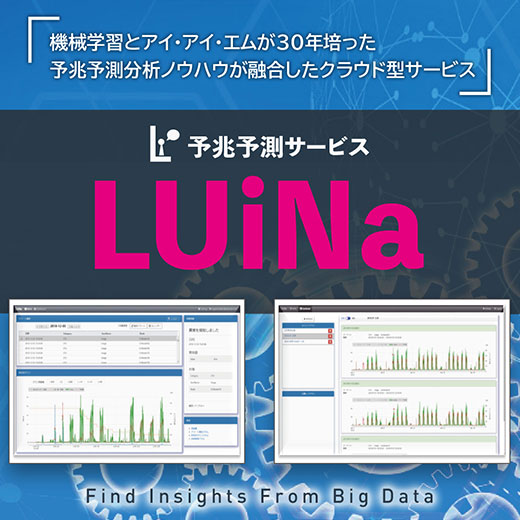 AI型予兆管理ソリューション「LUiNa」(ルイナ)