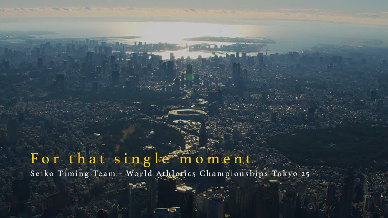 For that single moment【Seiko Timing Team_Tokyo 2025 World Athletics Championships】
