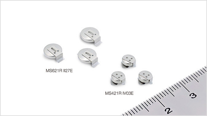 Reflow-mountable manganese-silicon lithium secondary battery MS621R