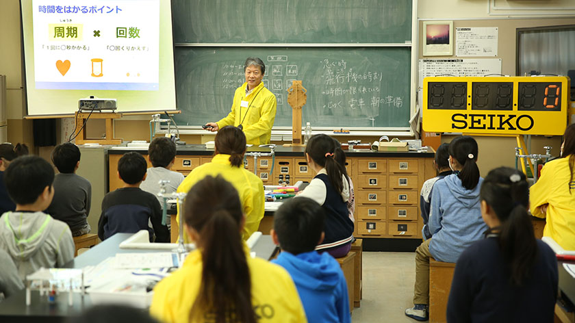 時計教室の様子 写真