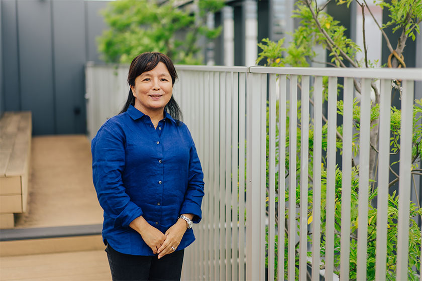 法務部長の渡邉陽子さん