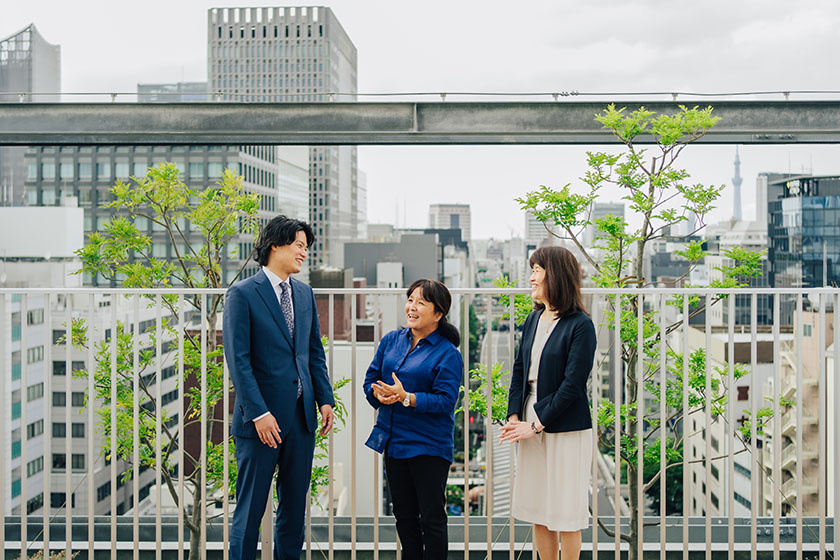 渡邉陽子さん千葉直子さん菊地祐輝さん 写真