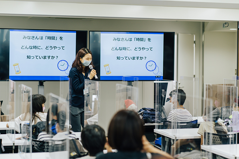 セイコーわくわく時計教室 日時計編 in SEIKO HOUSE GINZA　写真