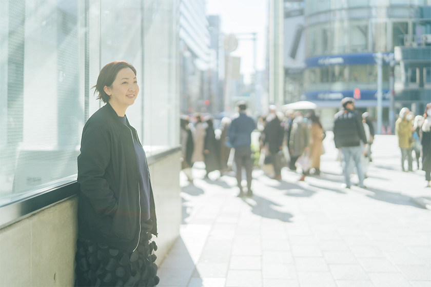 森本千絵さん 写真