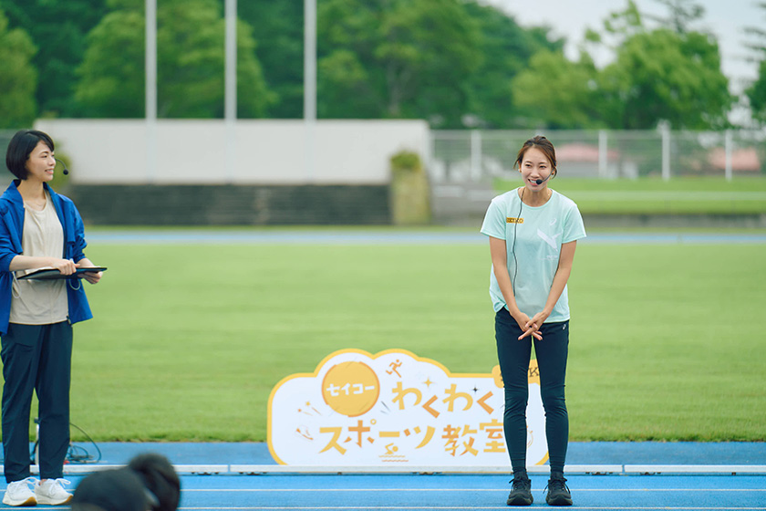 わくわくスポーツ教室の様子　画像