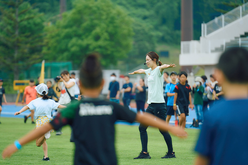 わくわくスポーツ教室の様子　画像