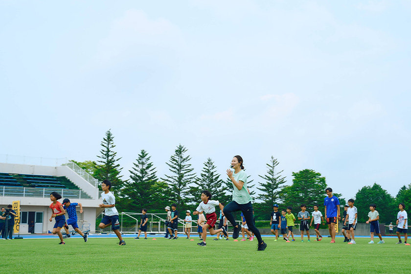 わくわくスポーツ教室の様子　画像