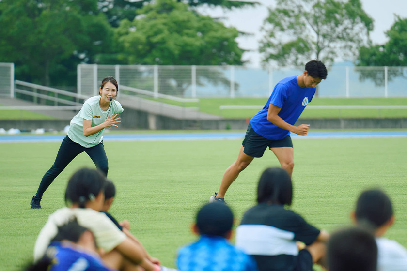 わくわくスポーツ教室の様子　画像