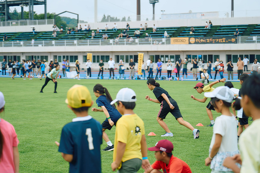 わくわくスポーツ教室の様子　画像
