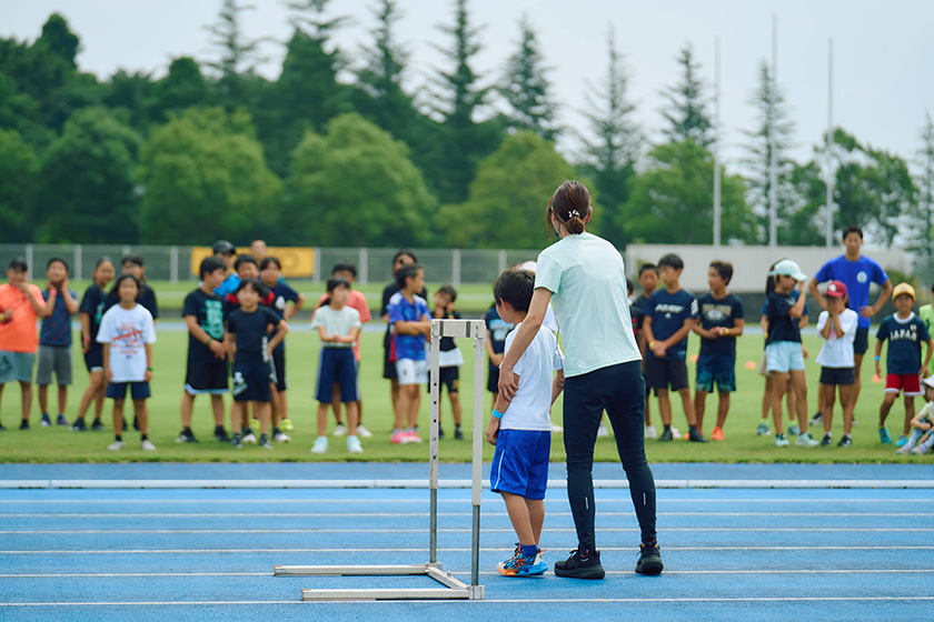 わくわくスポーツ教室の様子　画像