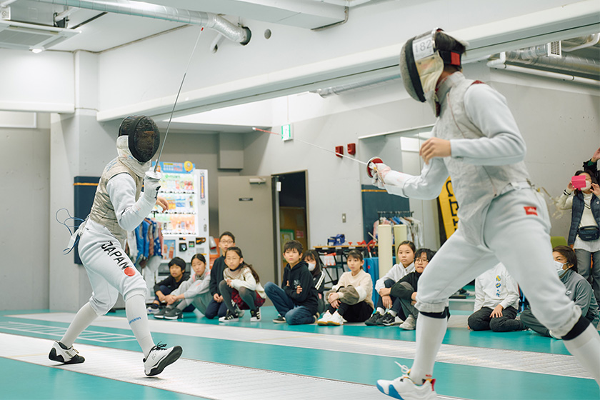 写真　飯村選手と橋本雄偉選手
