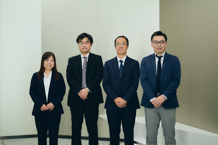 並木敦子さん、飯島俊太さん、石動泰平さん、程田雅道さん　画像