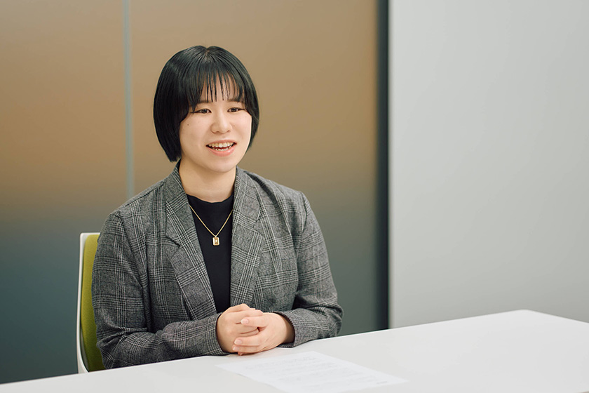 雫 彩花さん（セイコーソリューションズ株式会社）