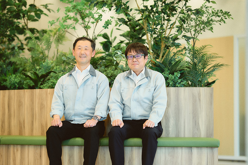 齋藤 修平さん、同 藤原 秀広さん