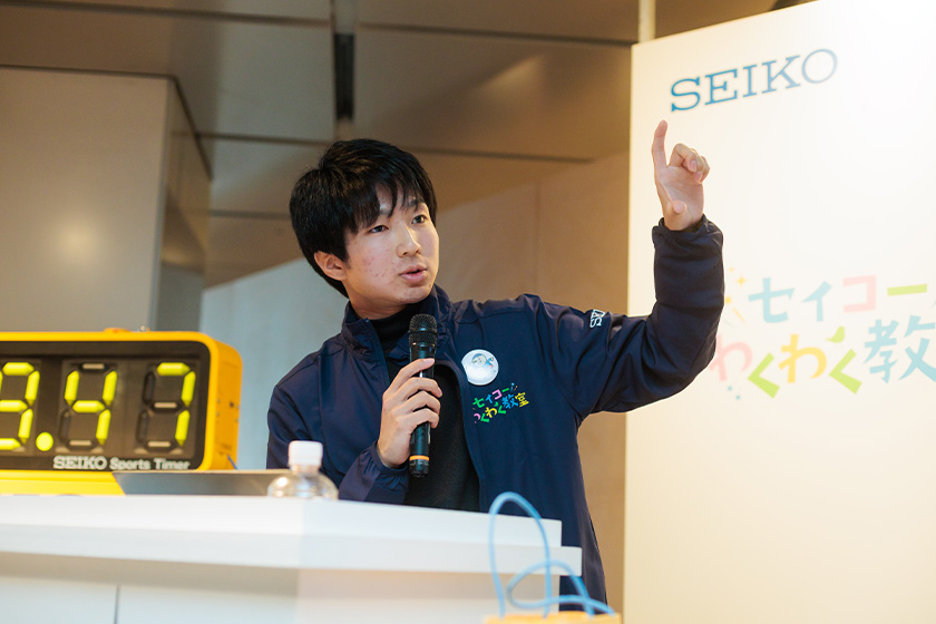 わくわく時計教室の様子　画像