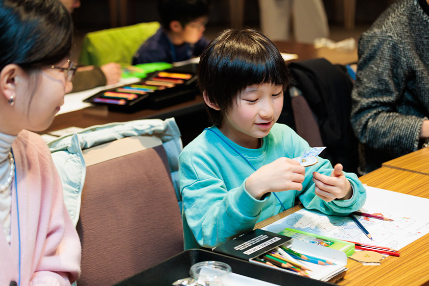 わくわく時計教室の様子　画像