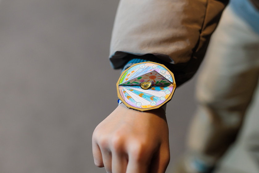 わくわく時計教室の様子　画像