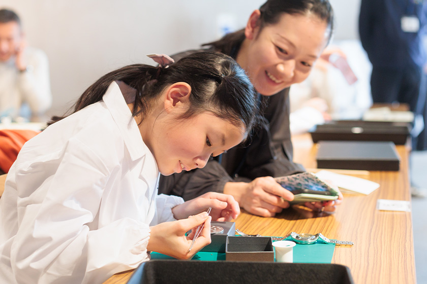 わくわく時計教室の様子　画像