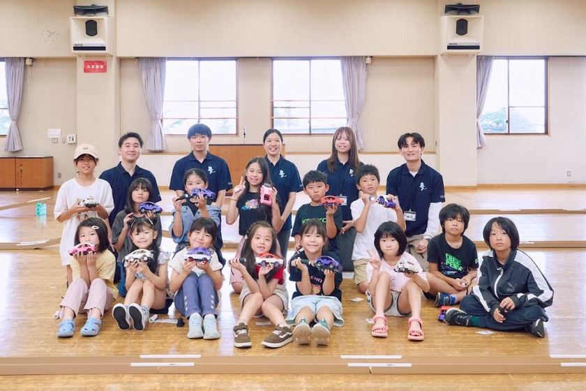 参加した子どもたちとの集合写真　画像