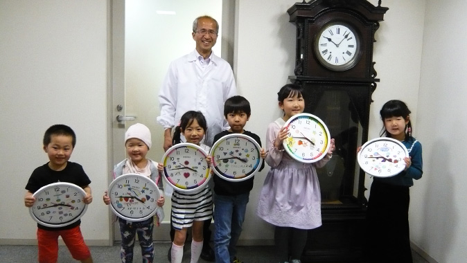 Masterpieces of a clock workshop