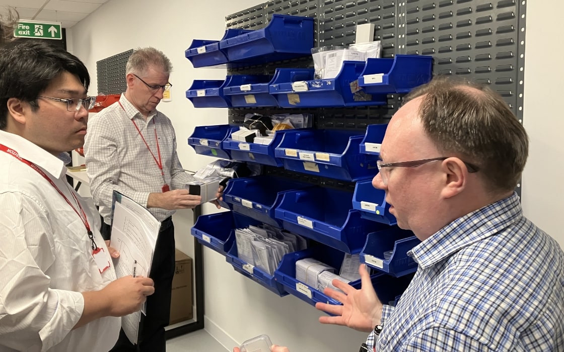 品質監査の様子 画像