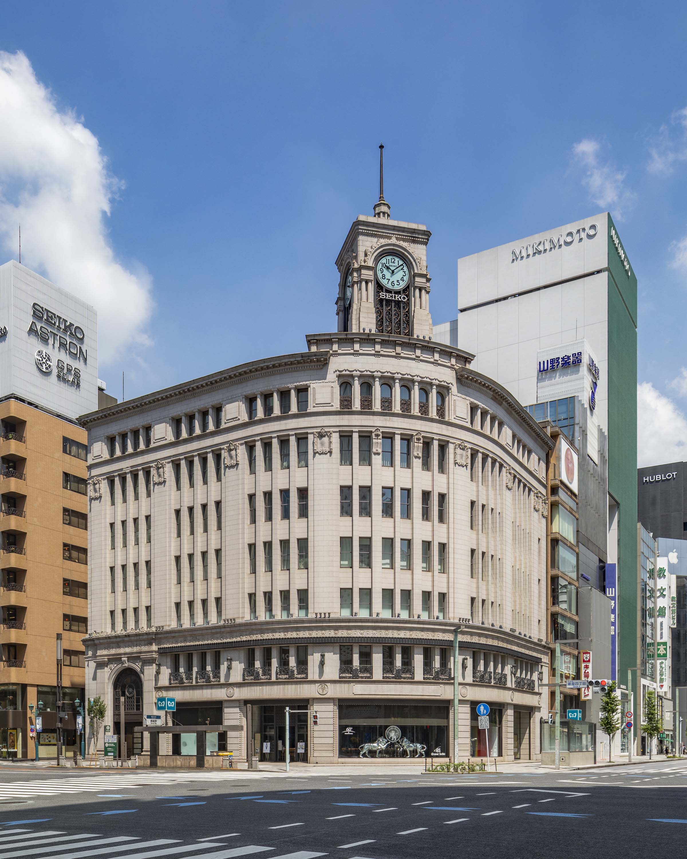 Introducir 80+ imagen seiko building ginza