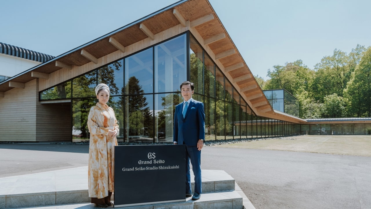 MISIA visits Grand Seiko Studio Shizukuishi