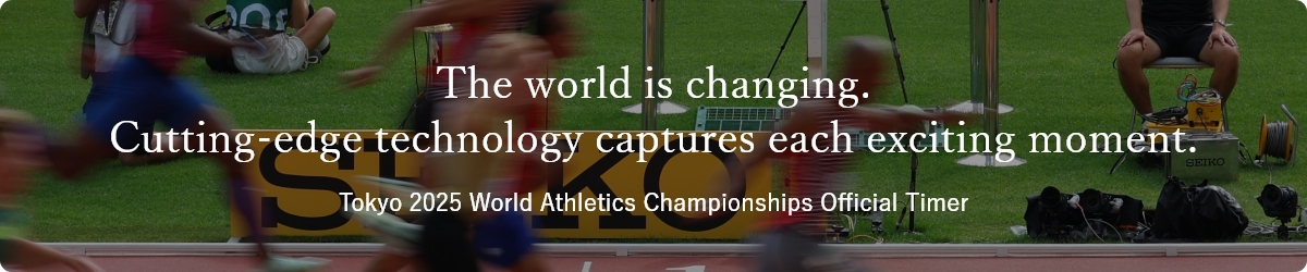 Official Timer for World Athletics Championships
