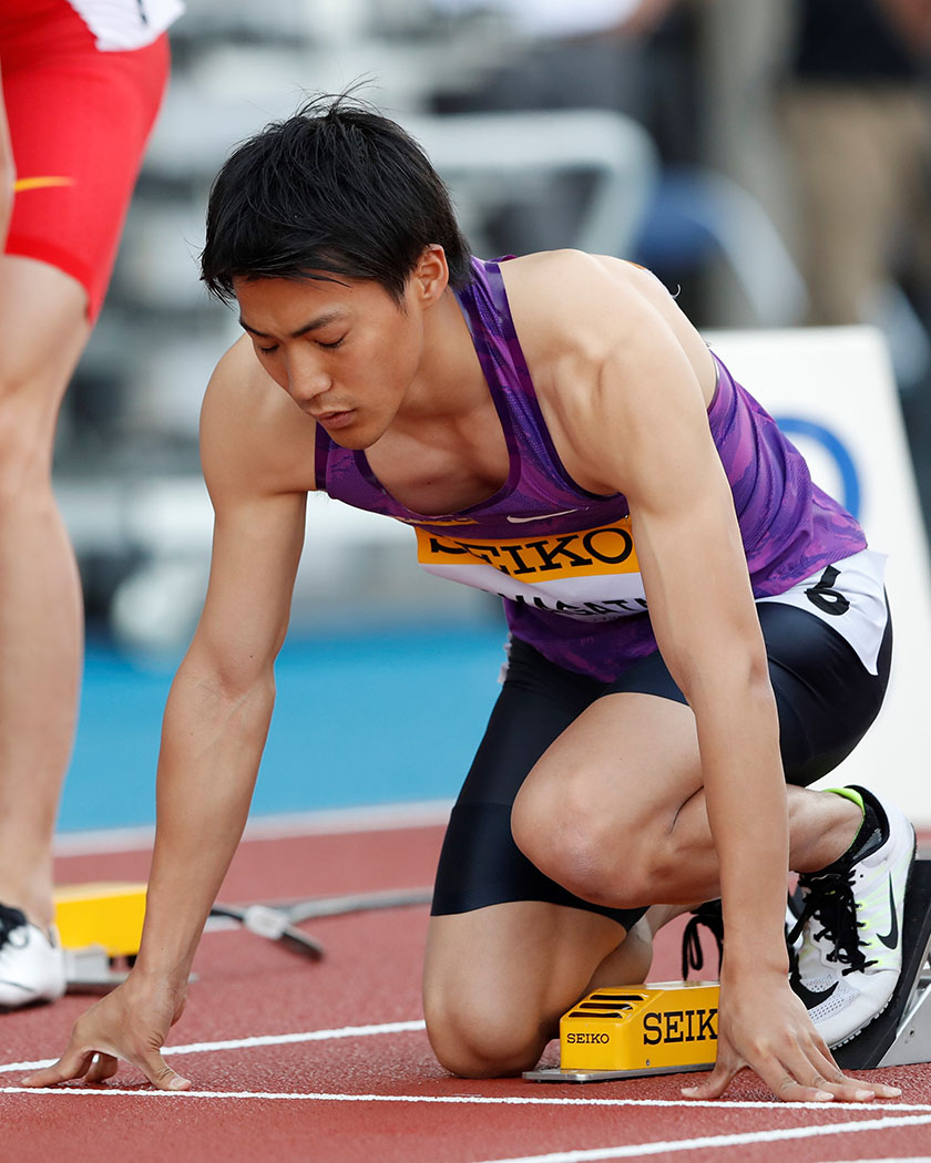 山縣亮太選手　写真