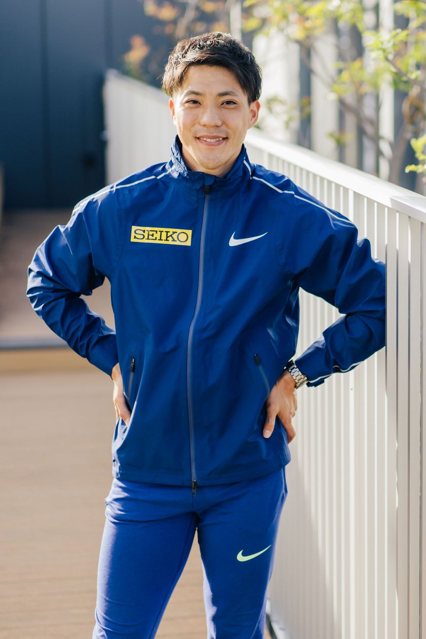 山縣亮太選手　写真