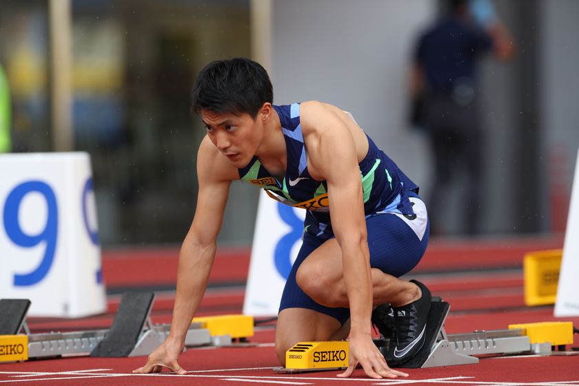 山縣亮太選手　写真