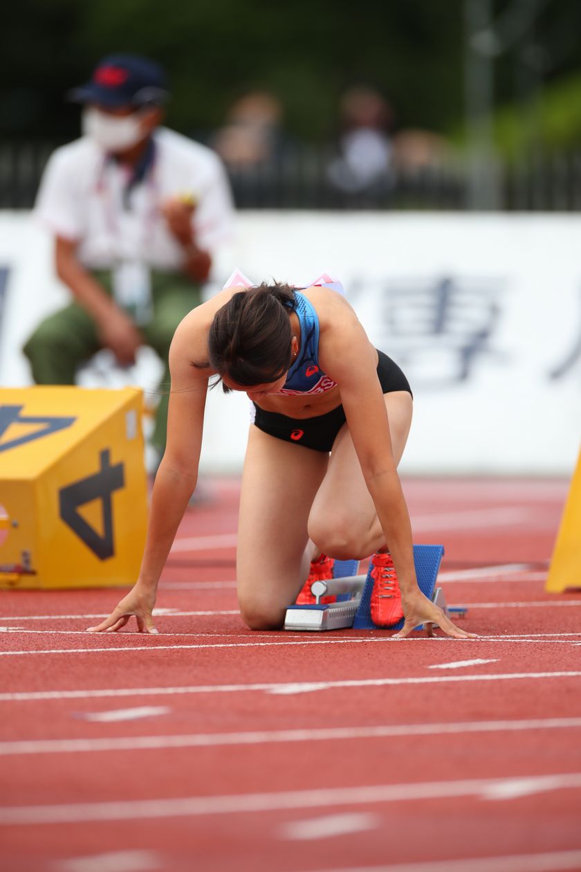 福島千里選手　写真