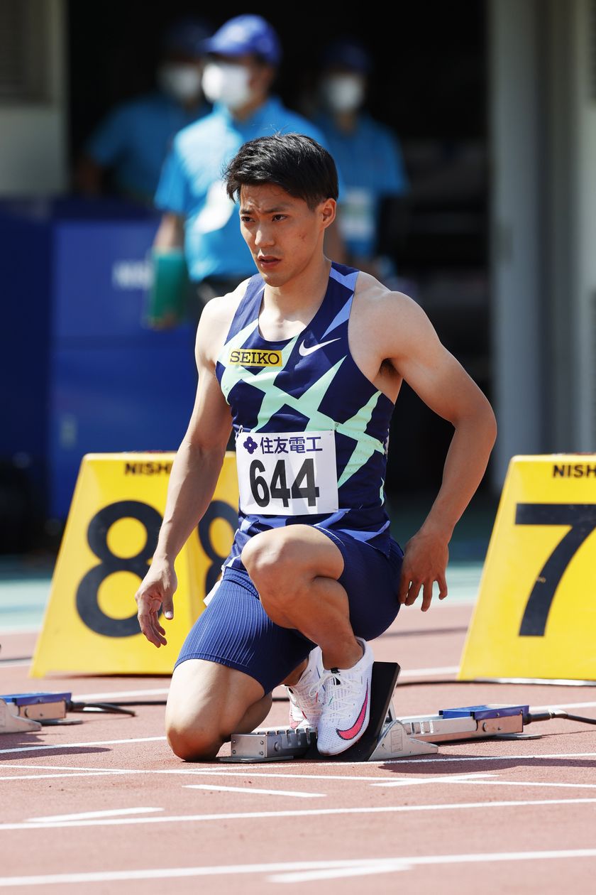 山縣亮太選手　写真