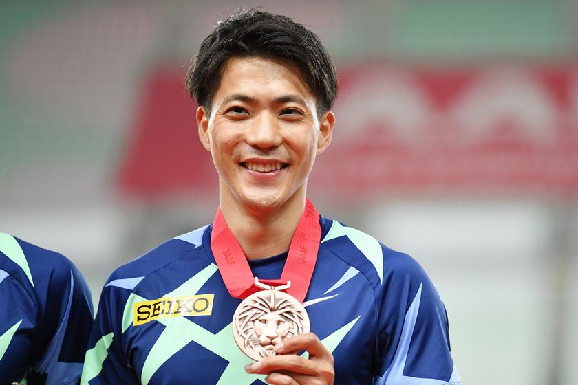 山縣亮太選手 写真