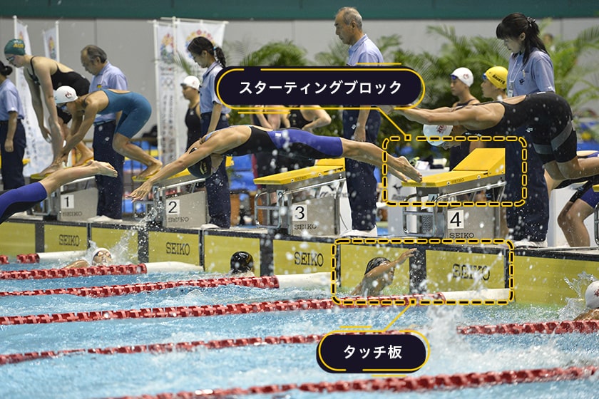 失格になるのはどんな時 競泳リレーバトンパスのルールとは Seiko Heart Beat Magazine セイコーグループ