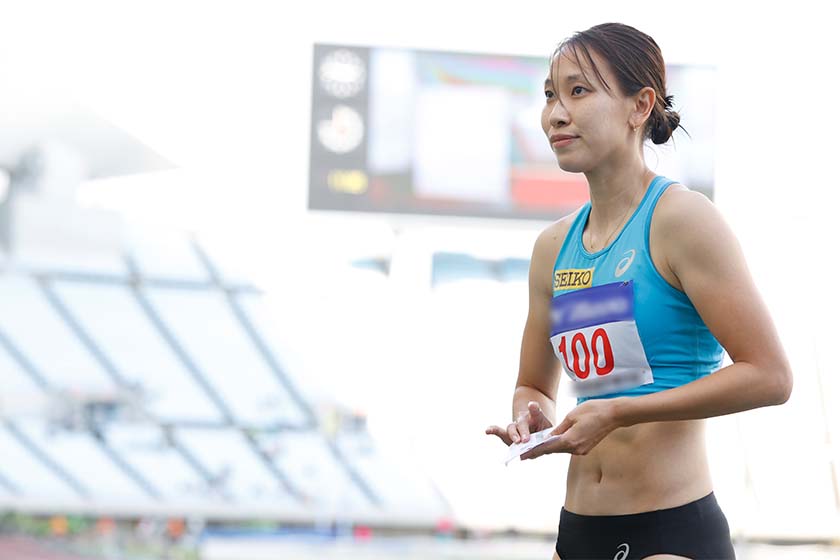 福島千里さん　写真