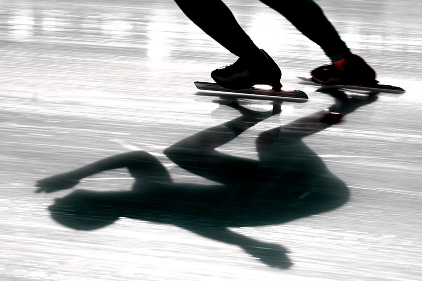 スピードスケート　写真