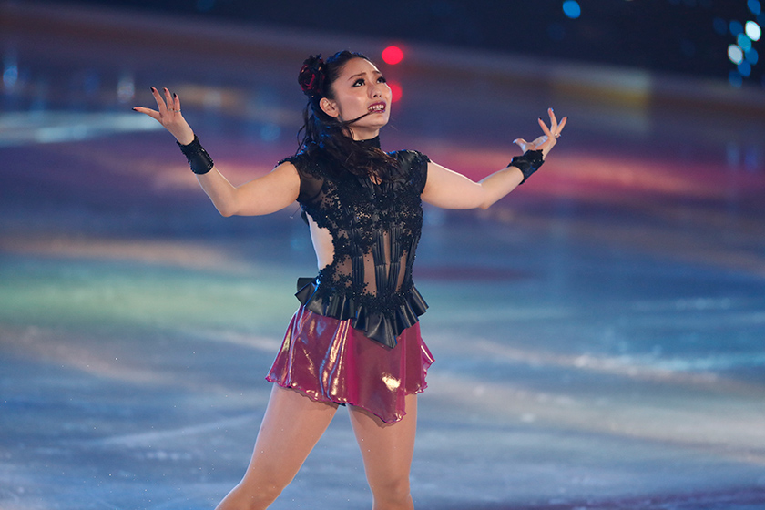 安藤美姫 演技の写真