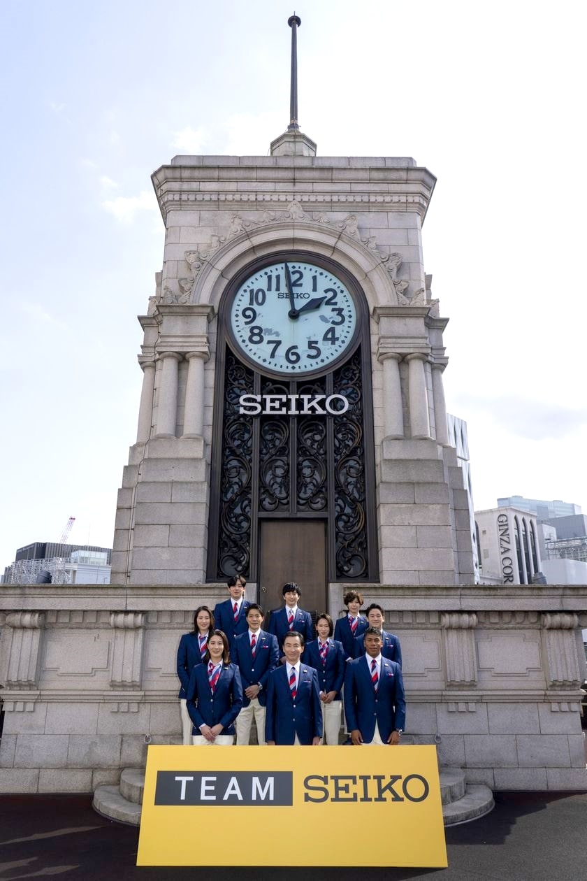 Team Seik和光での撮影