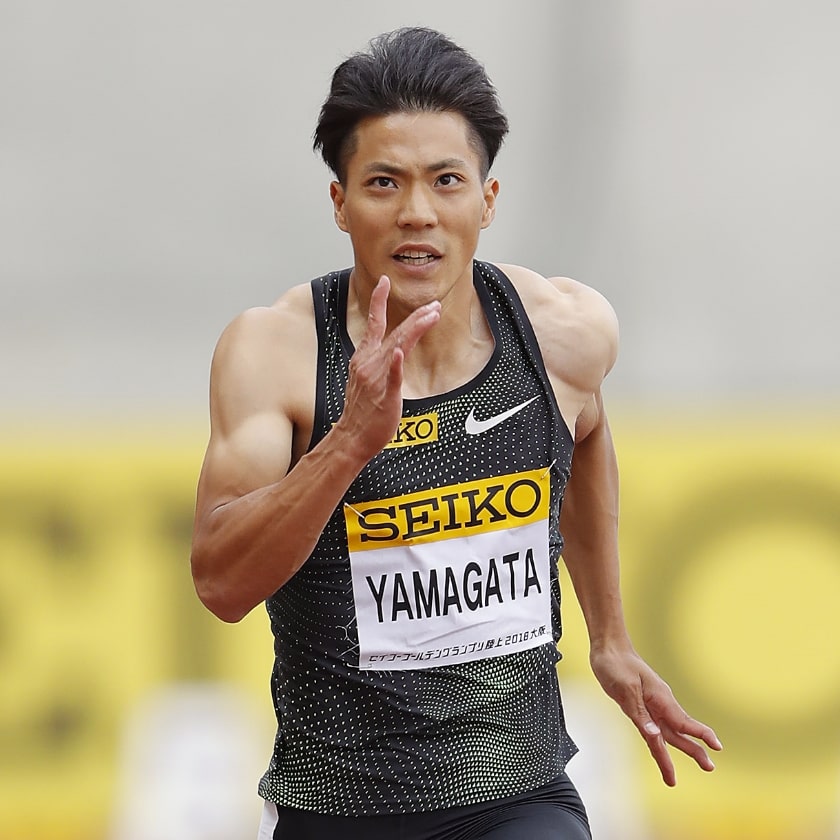 山縣亮太選手画像