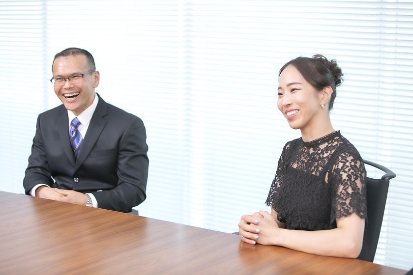 野口さん畠山選手対談の様子