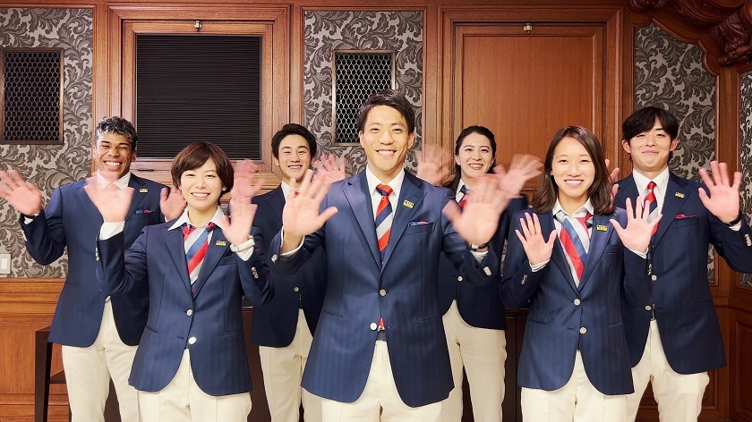 Team Seiko懇親会での記念撮影 写真