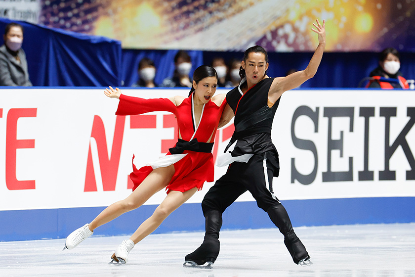 アイスダンスの様子