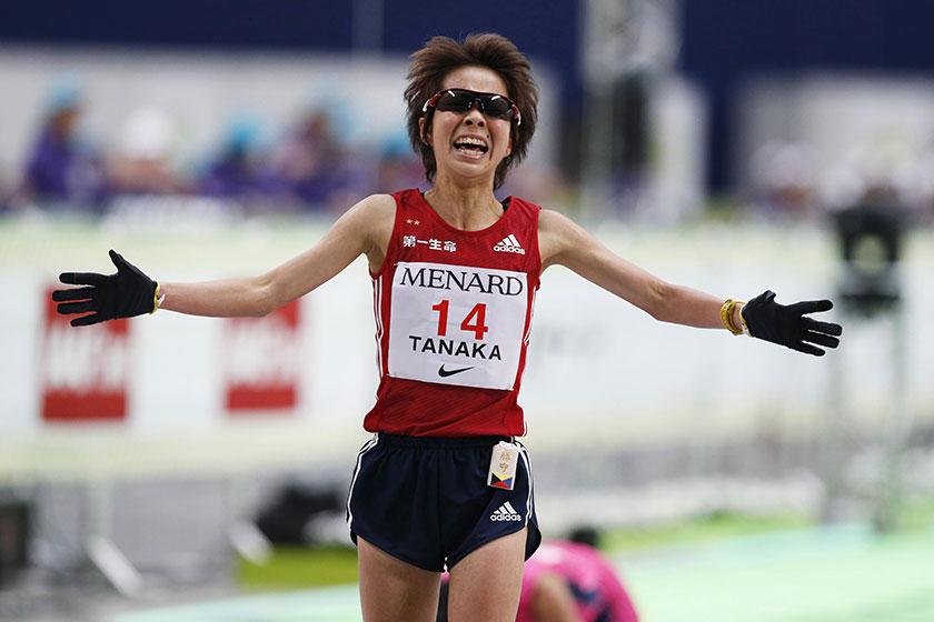 名古屋ウィメンズマラソン2016大会での田中智美選手