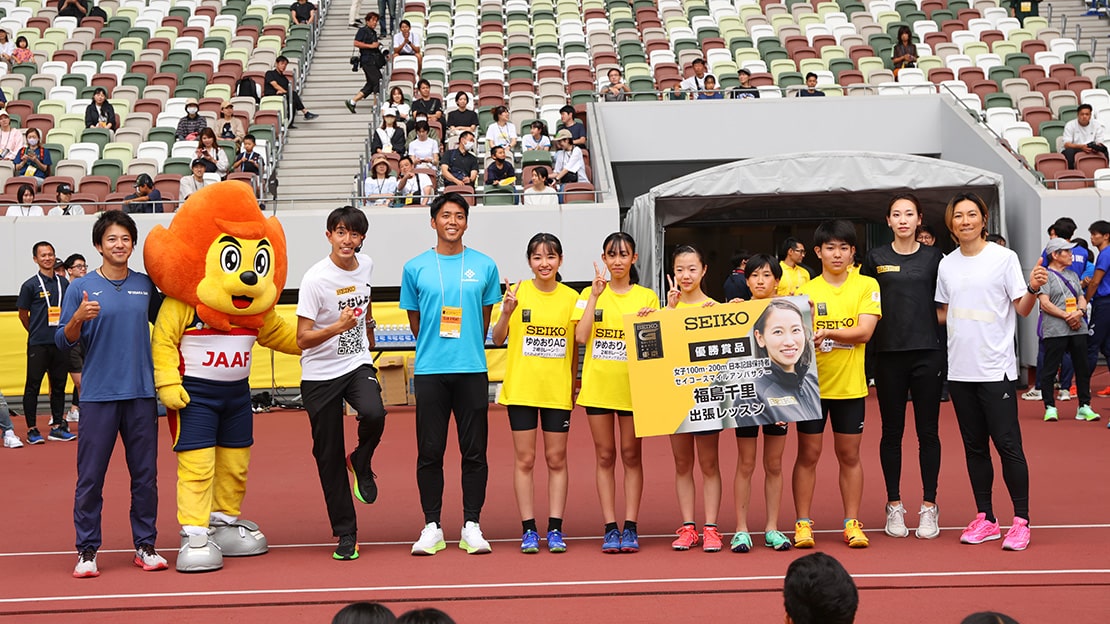 舞台裏も白熱!たむじょーとGGP観戦&レジェンド講師再集結のわくわくスポーツ教室