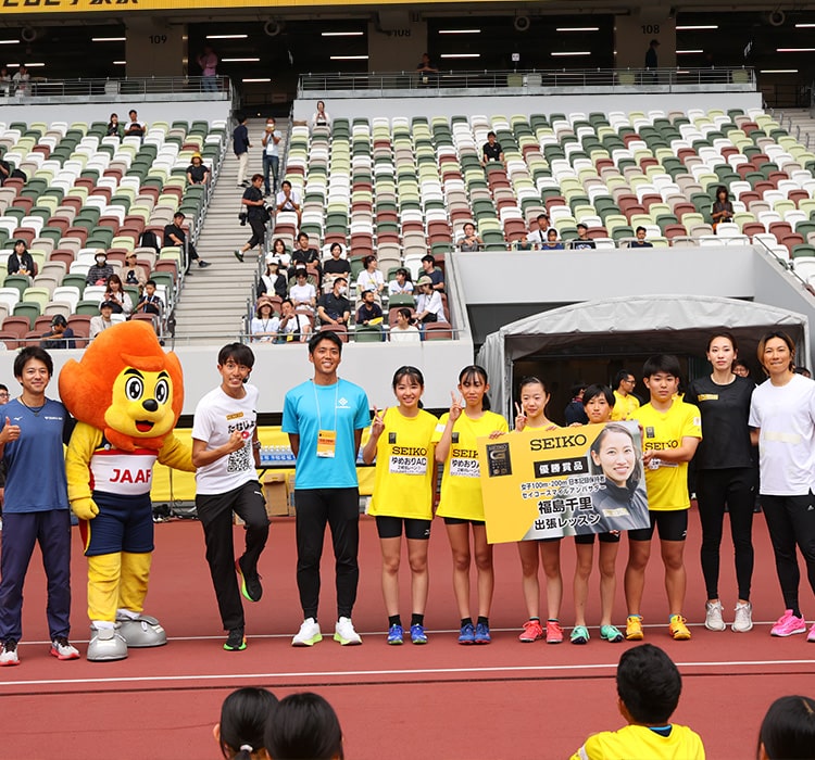 舞台裏も白熱!たむじょーとGGP観戦&レジェンド講師再集結のわくわくスポーツ教室