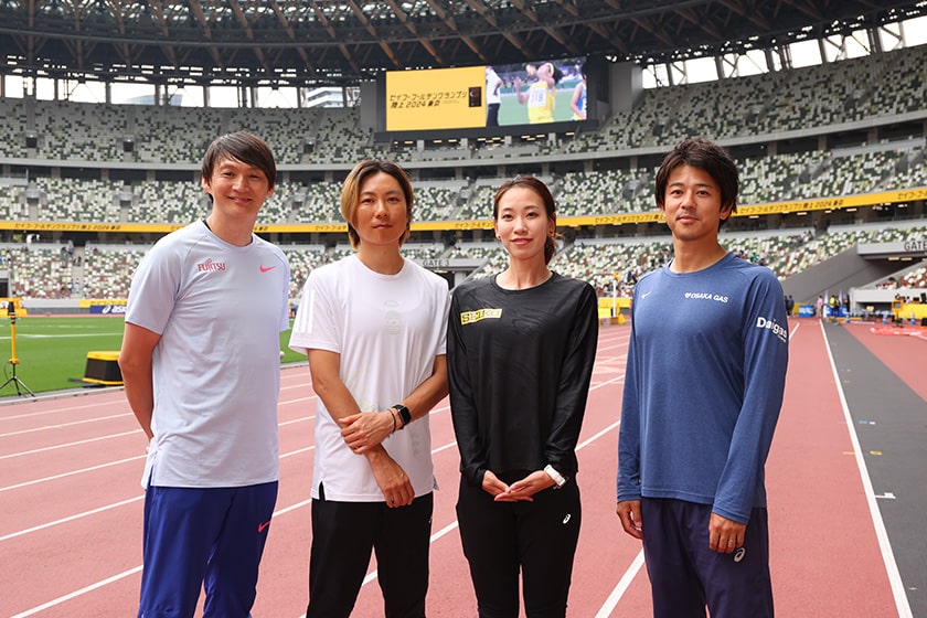 左から髙平さん、髙橋さん、福島さん、江里口さん 画像