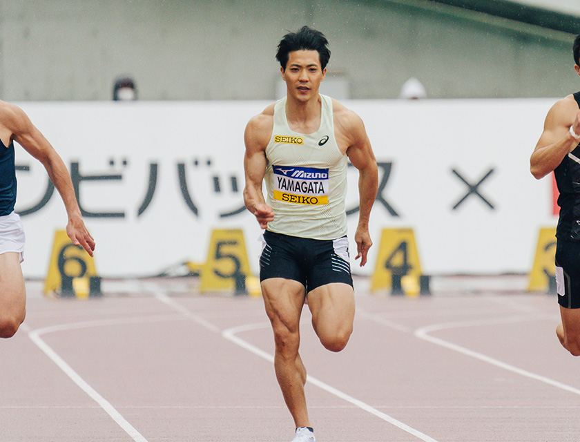 山縣選手 写真