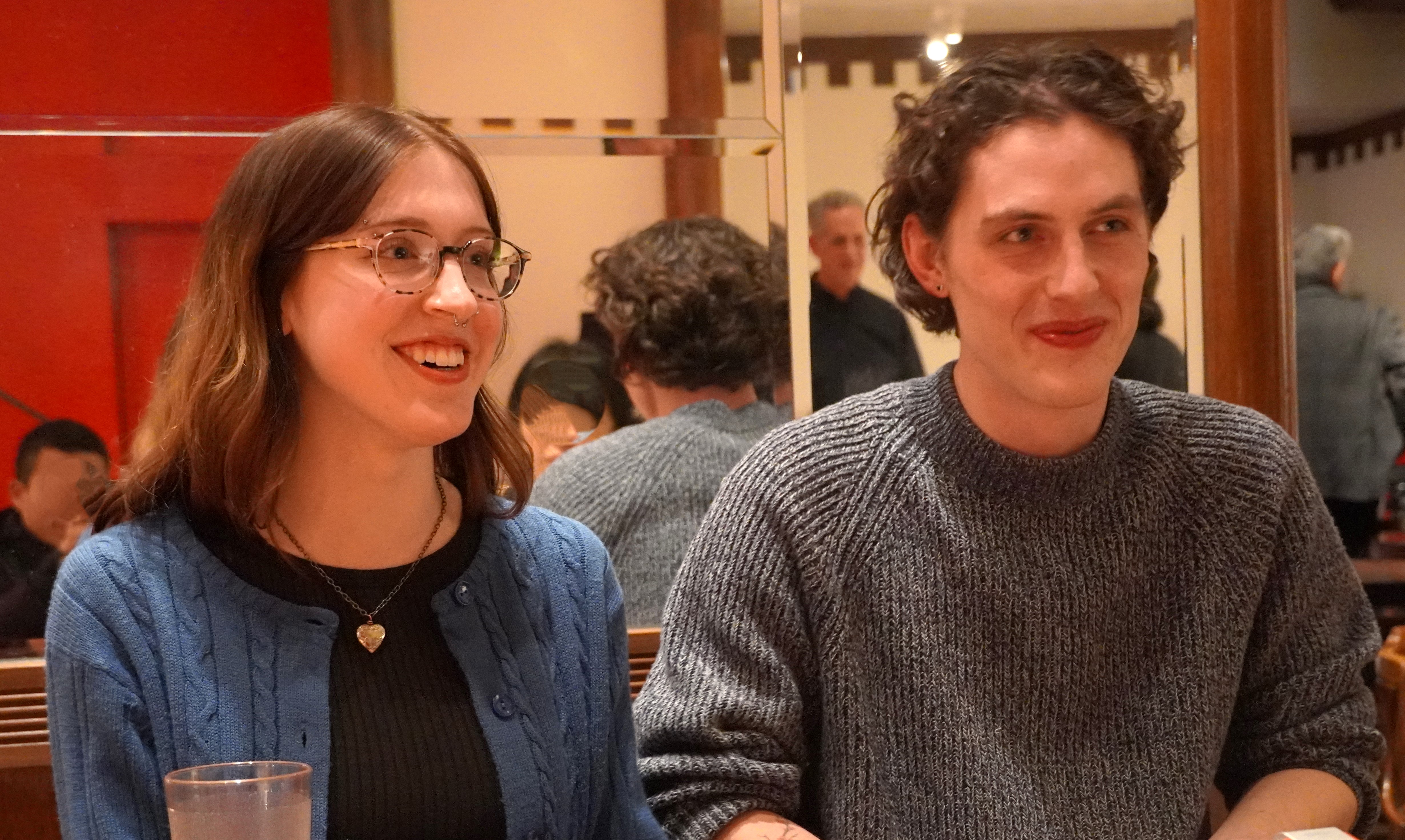 テッサコーヴァーさんとアーロンコーヴァーさん