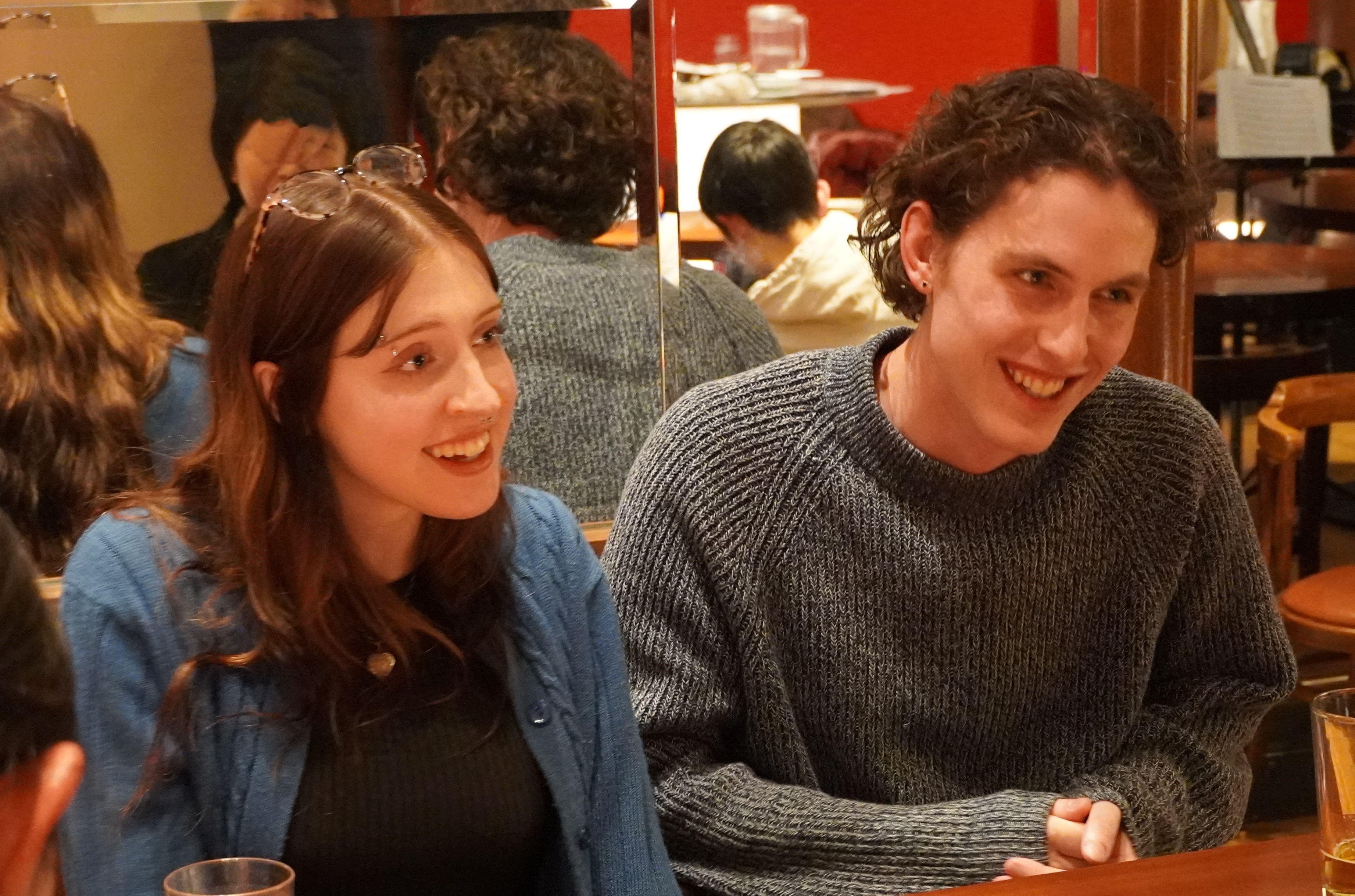 テッサコーヴァーさんとアーロンコーヴァーさん